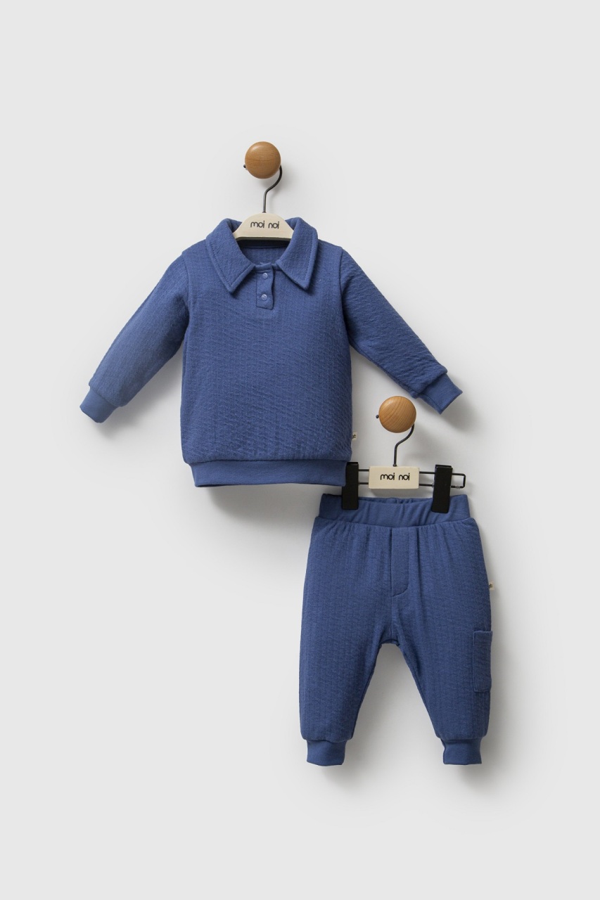 Moi Noi 2'li Takım MNB5332 Navy Blue - 1