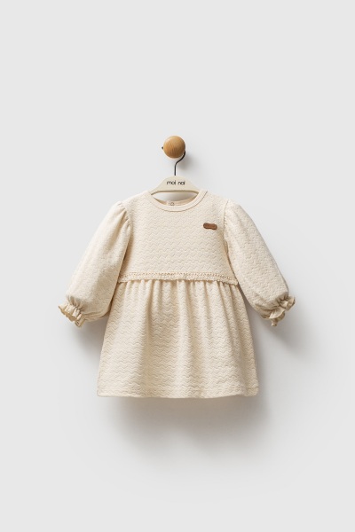 Moi Noi Elbise MNB8040 Bej - Moi Noi