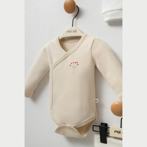 Moi Noi Kokina Şapka Body Pantolon Takım MNB5333 Bej - 3