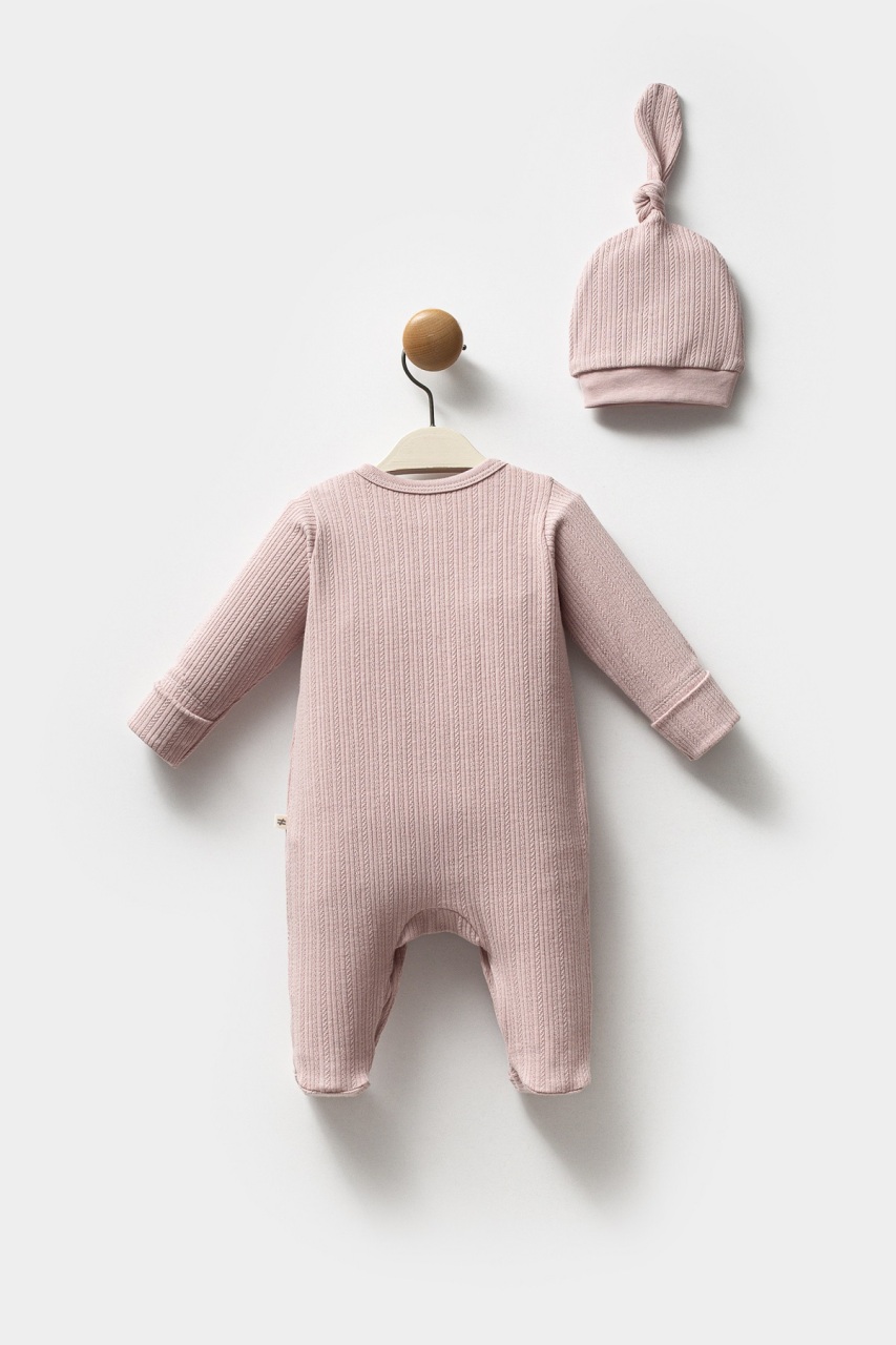 جمبسوت موي نوي مع قبعة MNB1236 لون برقوقي - 3