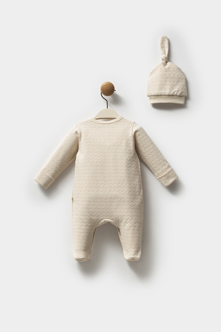 جمبسوت موي نوي مع قبعة MNB1249 بيج - 3