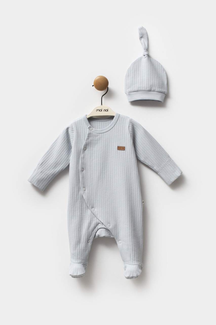 جمبسوت بغطاء رأس من موي نوي جالاكسي MNB1244 رمادي - 1