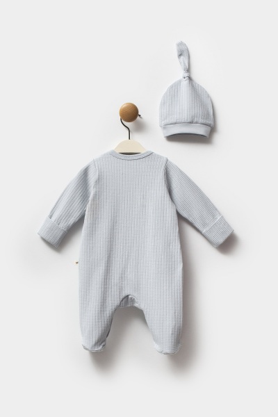 جمبسوت بغطاء رأس من موي نوي جالاكسي MNB1244 رمادي - 3