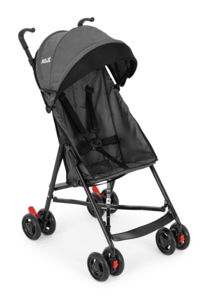 Moje Simple Pratik Baston Bebek Arabası Gri - Moje