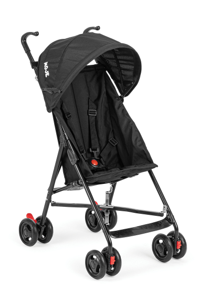 Moje Simple Pratik Baston Bebek Arabası Siyah - Moje