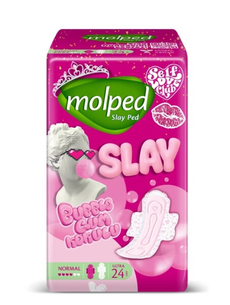Molped Slay Süper Eko Normal Ped 24 Adet - Molped