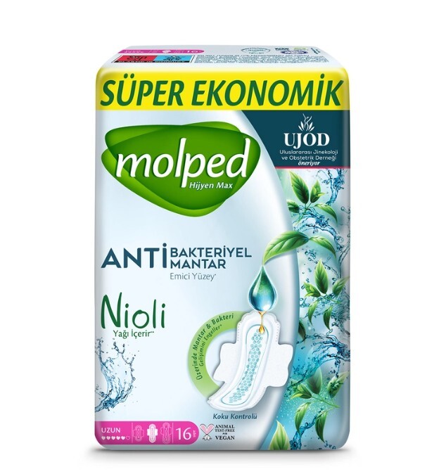 Molped Hijyen Max Süper Eko Uzun Ped 16 Adet - 1