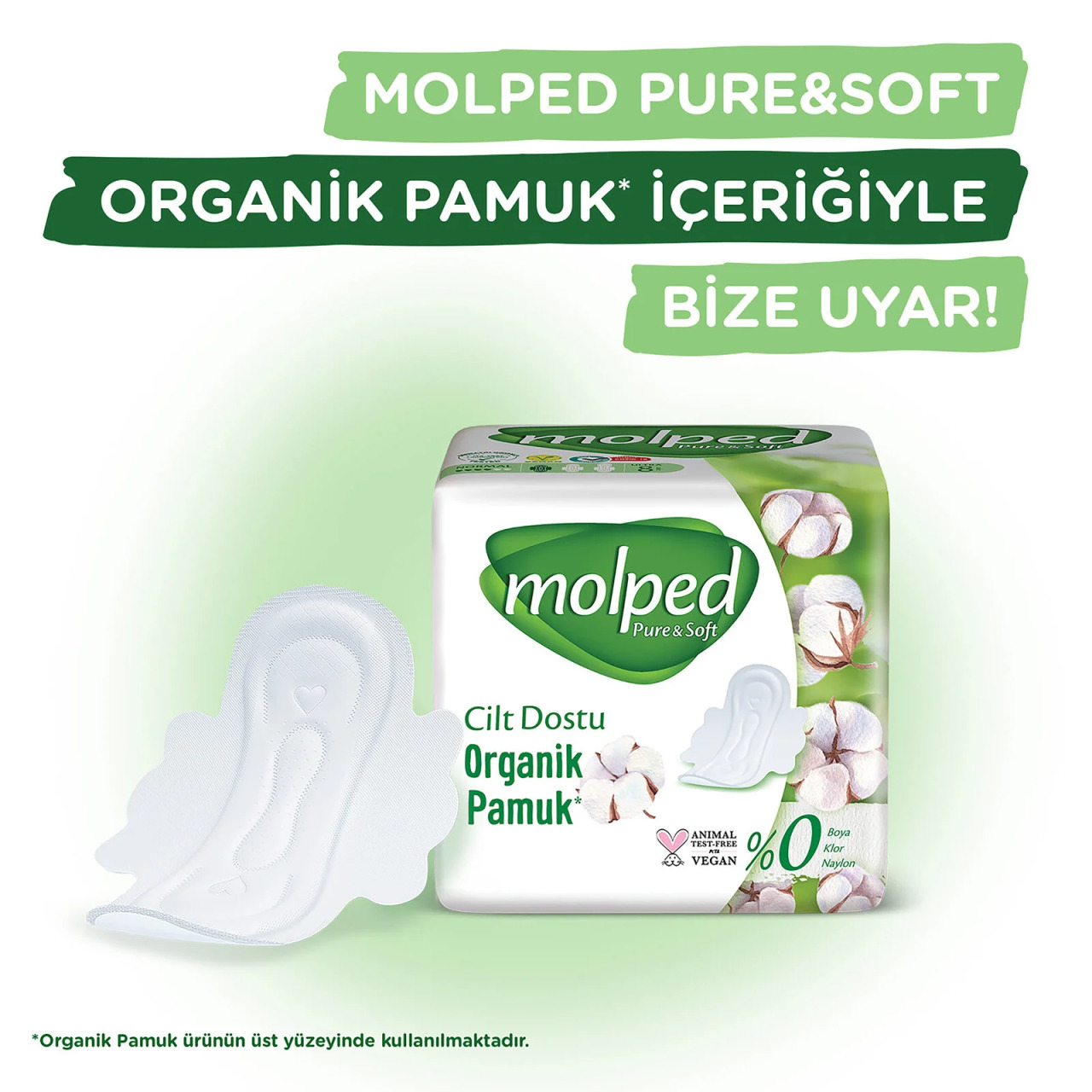 Molped Pure&Soft Normal Ped Süper Eko 24 Adet - 5