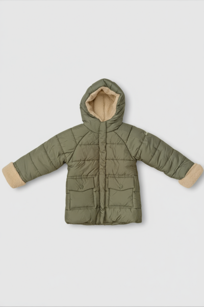 Erkek Çocuk Mont 2-5 Yaş 22634 Haki - Mona Rosa
