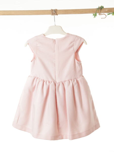 Kız Çocuk Bolerolu Elbise Takım 1-4 Yaş 52064 Pembe - Açik Mavi - 8