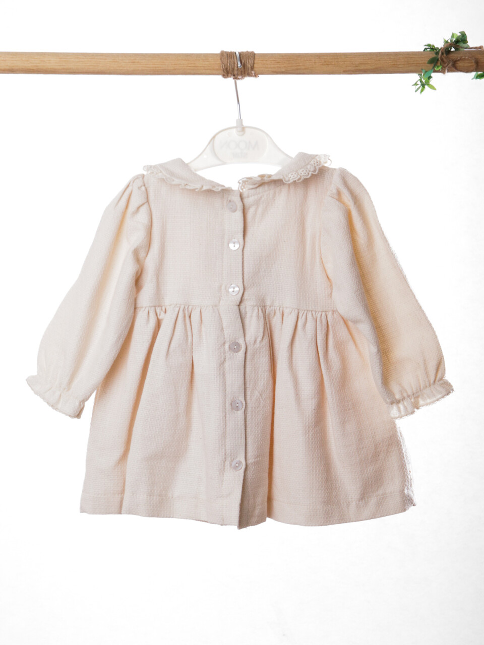 Kız Çocuk Elbise 9-24 Ay 52142 Mavi - 11