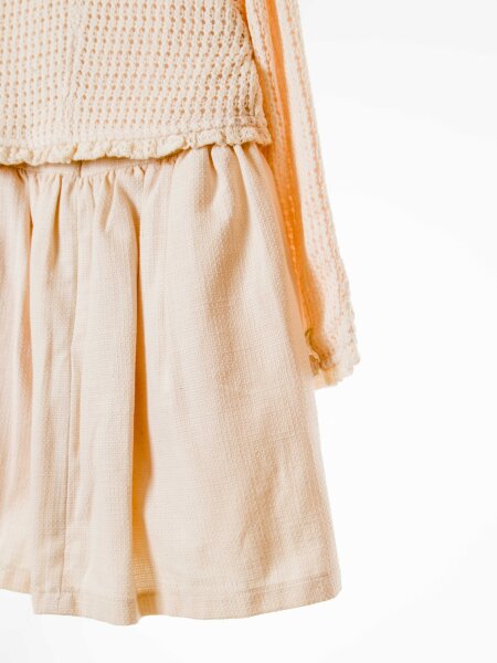 Kız Çocuk Elbise 3-6 Yaş 52140 Bej - 8