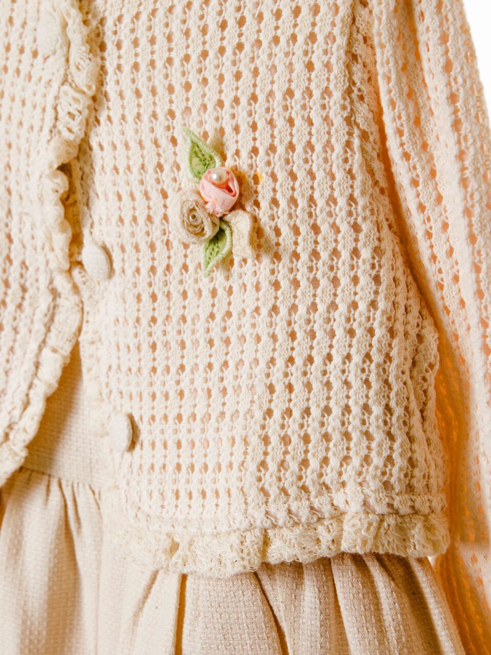 Kız Çocuk Elbise 3-6 Yaş 52140 Bej - 10