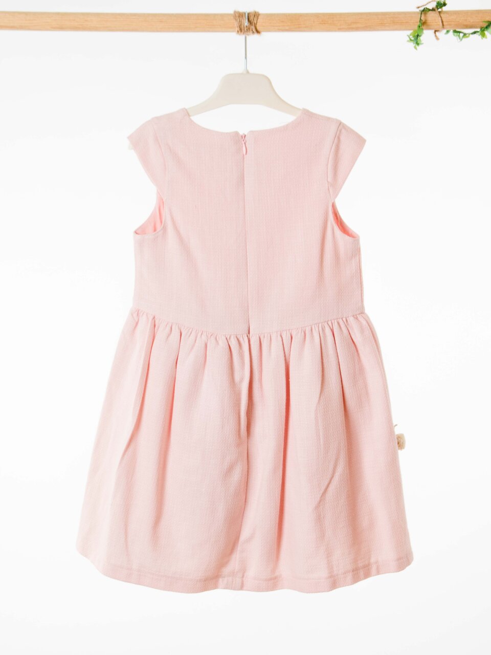 Kız Çocuk Elbise 3-6 Yaş 52140 Pembe - 6