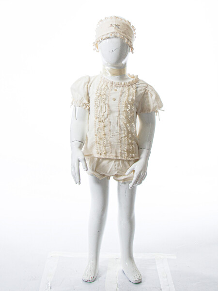 Kız Çocuk Yazlık Elbise 9-24 Ay 53225 Bej - 7