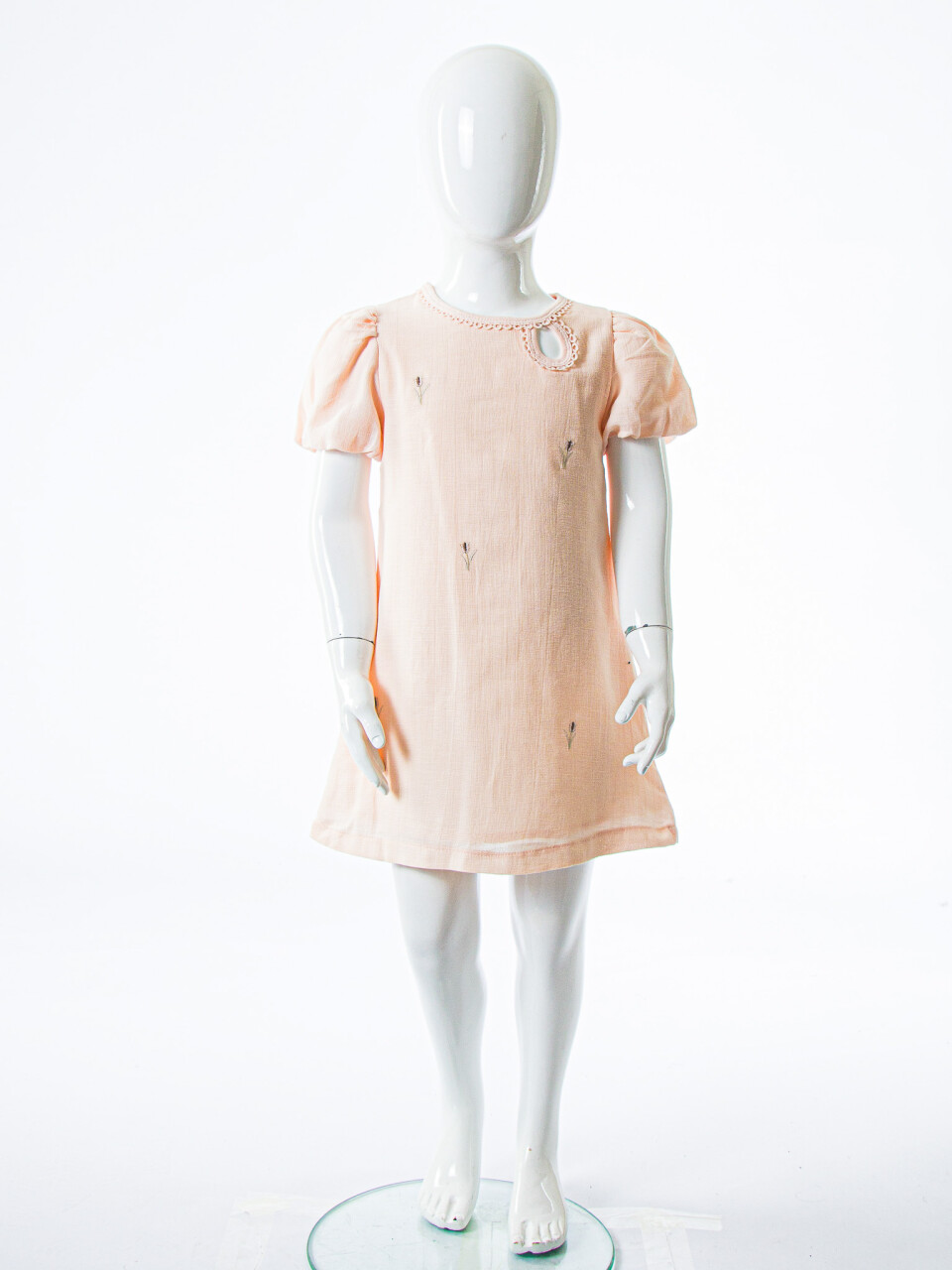 Kız Çocuk Yazlık Elbise 2-5 Yaş 53274 Pembe - 3