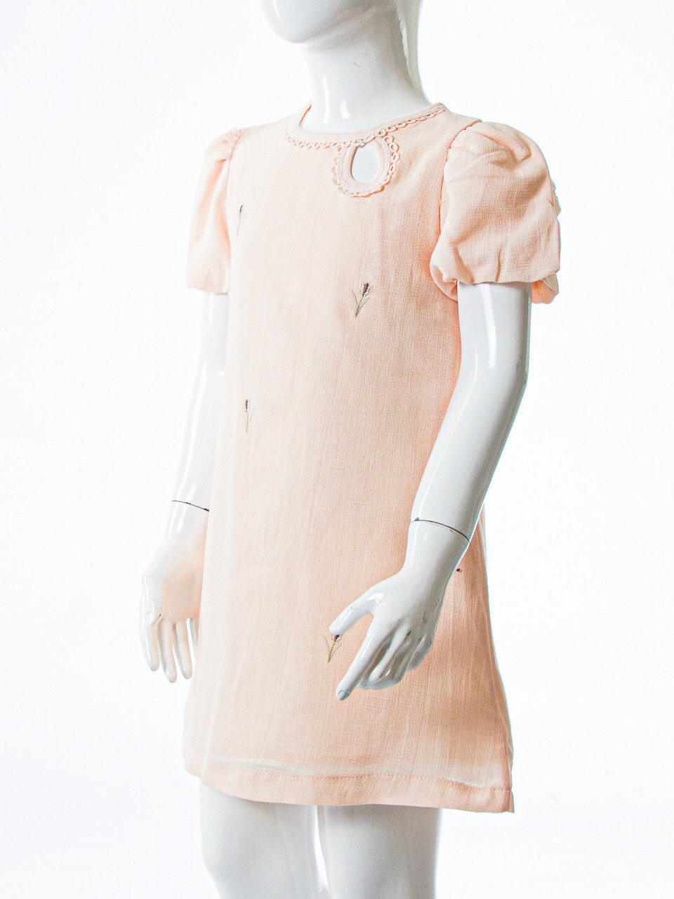 Kız Çocuk Yazlık Elbise 2-5 Yaş 53274 Pembe - 4