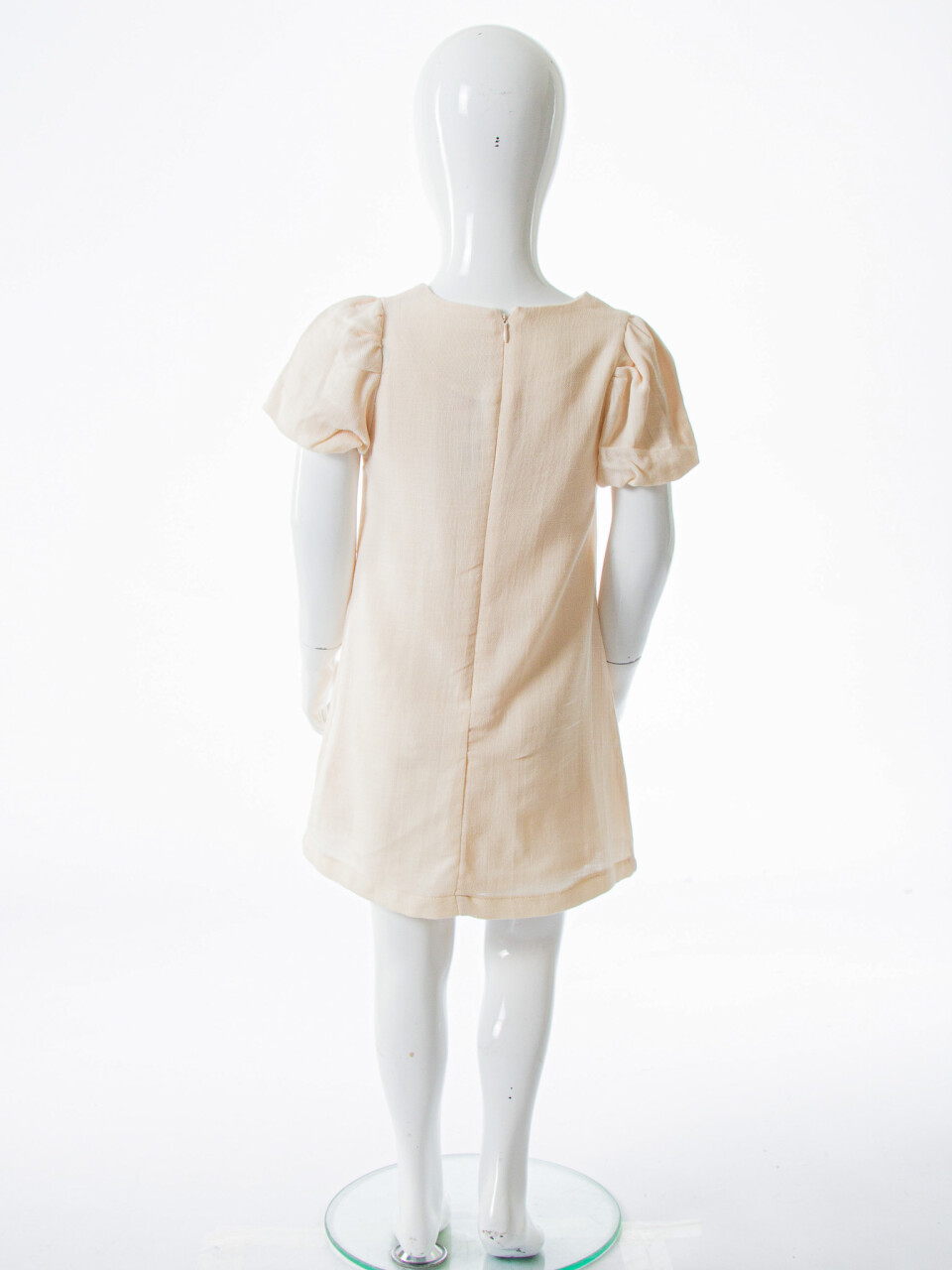 Kız Çocuk Yazlık Elbise 2-5 Yaş 53277 Bej - 5