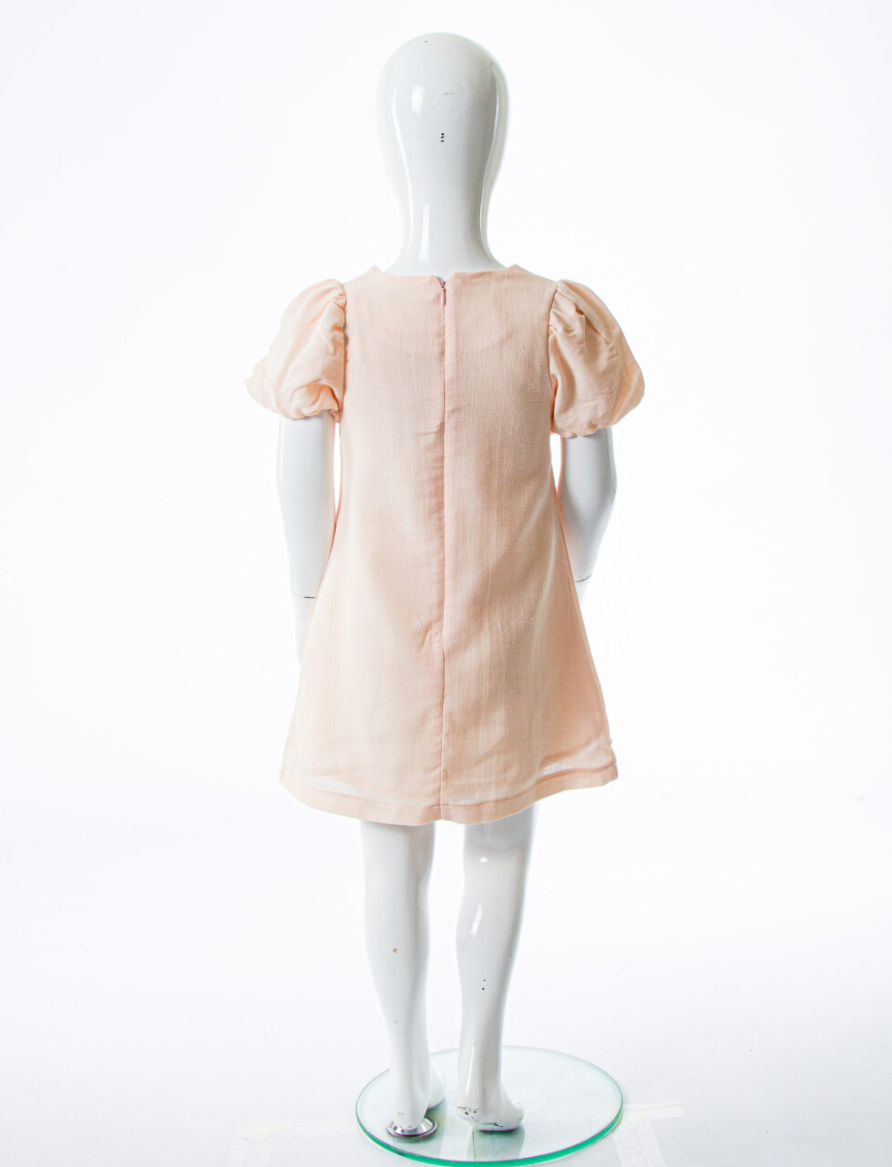 Kız Çocuk Yazlık Elbise 2-5 Yaş 53277 Pudra - 5