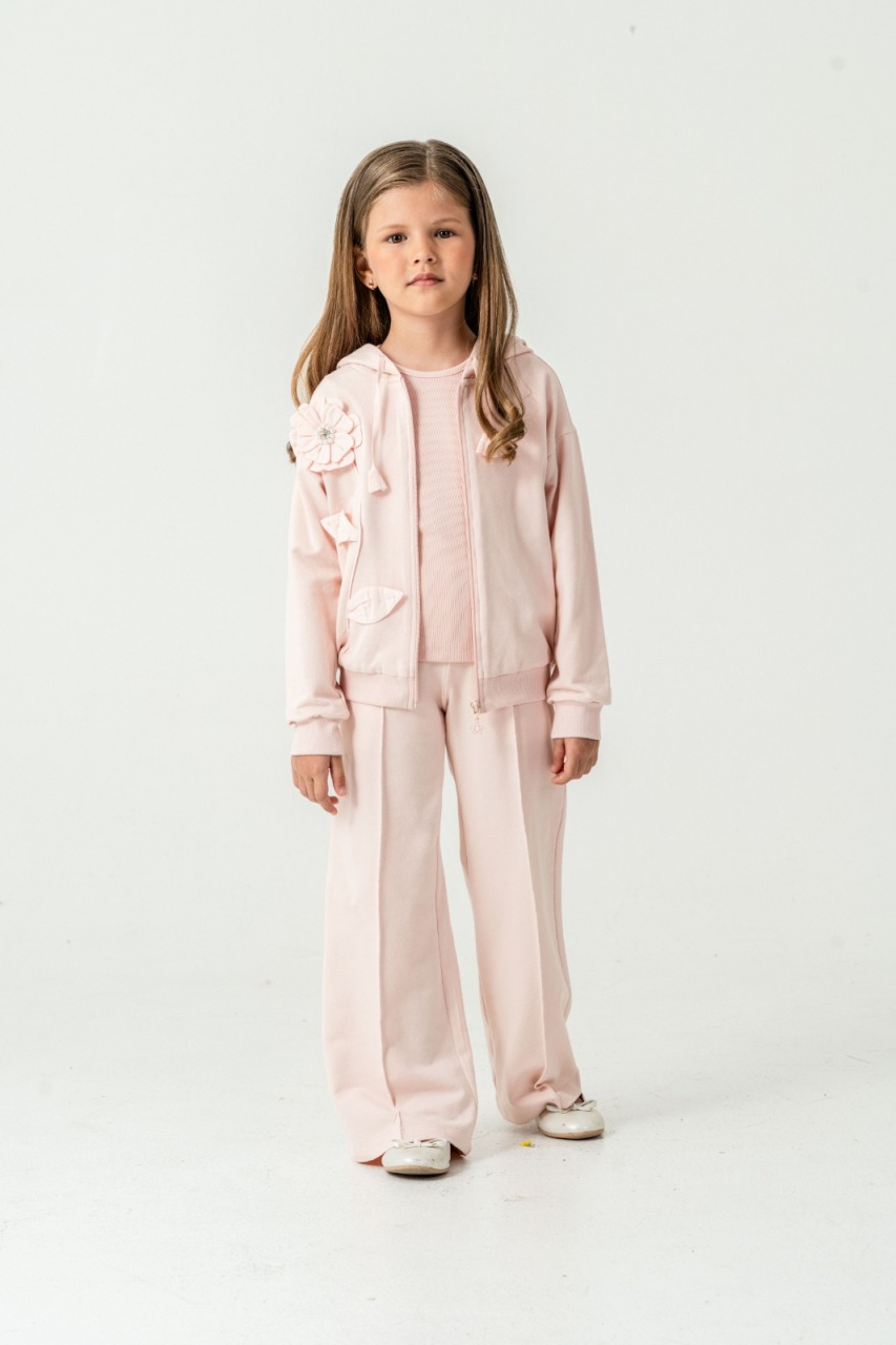 Kız Çocuk Alt Üst Takım 7-10 Yaş 52015 Pembe - 2