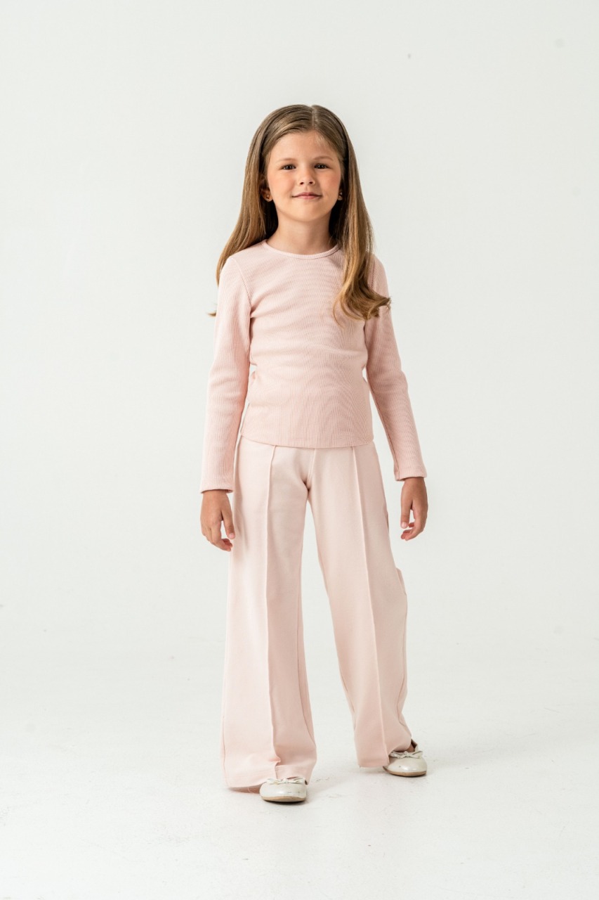 Kız Çocuk Alt Üst Takım 7-10 Yaş 52015 Pembe - 5