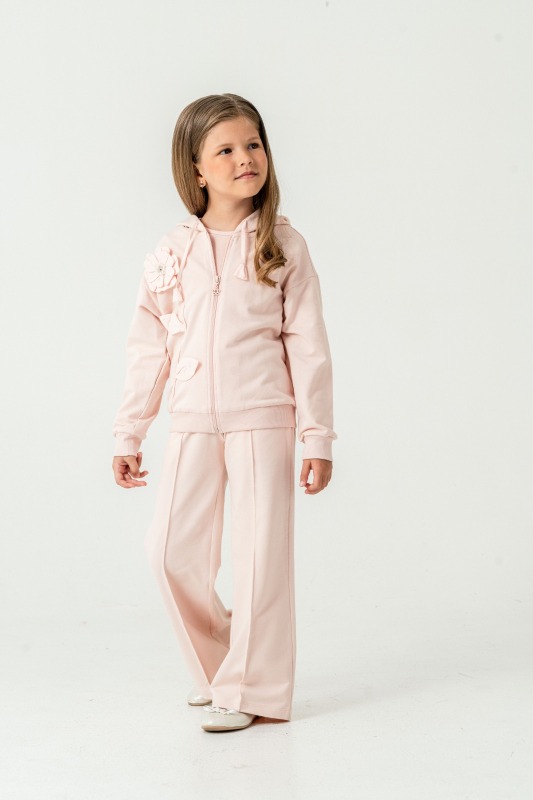 طقم بناتي مكون من 3 قطع علوية وسفلية من 3 إلى 6 سنوات 52012 - 5