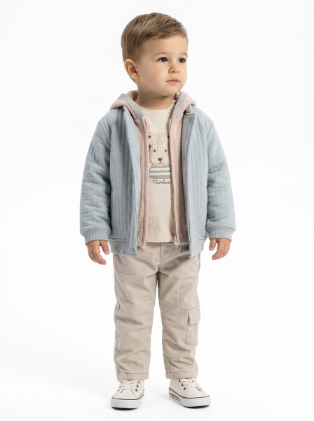 Erkek Çocuk Alt Üst Takım 6-24 Ay 31077 Mavi - Mumbino