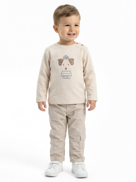 Erkek Çocuk Alt Üst Takım 6-24 Ay 31077 Mavi - 5