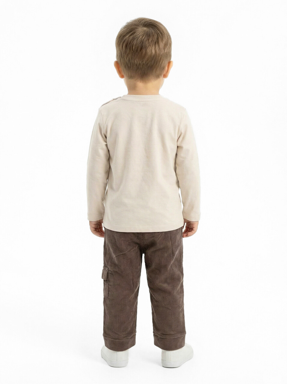 Erkek Çocuk Alt Üst Takım 6-24 Ay 31078 Bej - 7