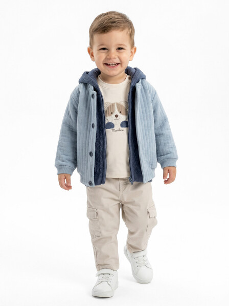 Erkek Çocuk Alt Üst Takım 6-24 Ay 31074 Mavi - Mumbino