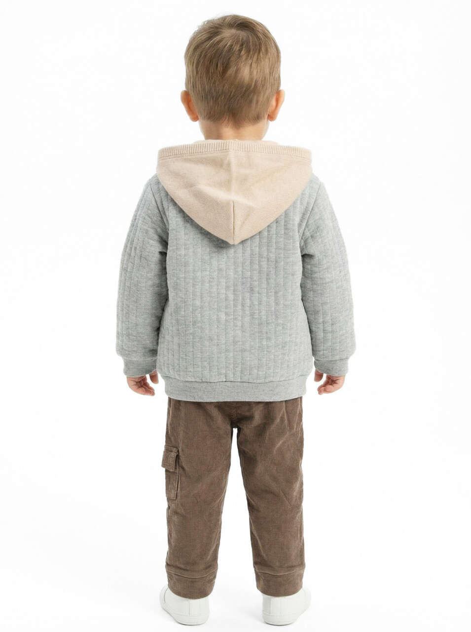 Erkek Çocuk Alt Üst Takım 6-24 Ay 31072 Gri - 2
