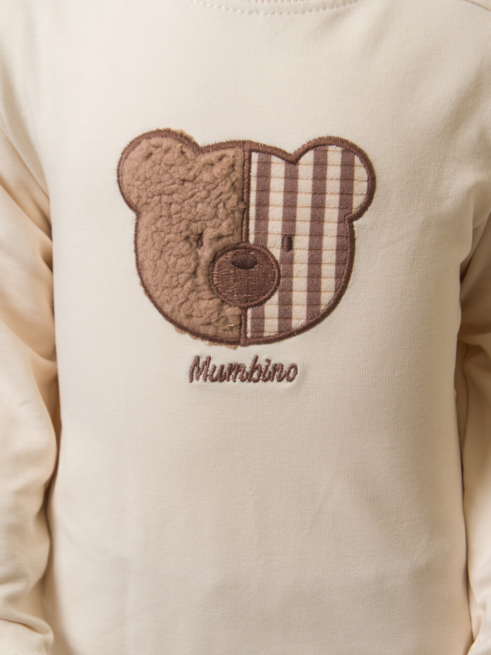 Erkek Çocuk 3'lu Alt Üst Takım 6-24 Ay 31056 Bej - 9