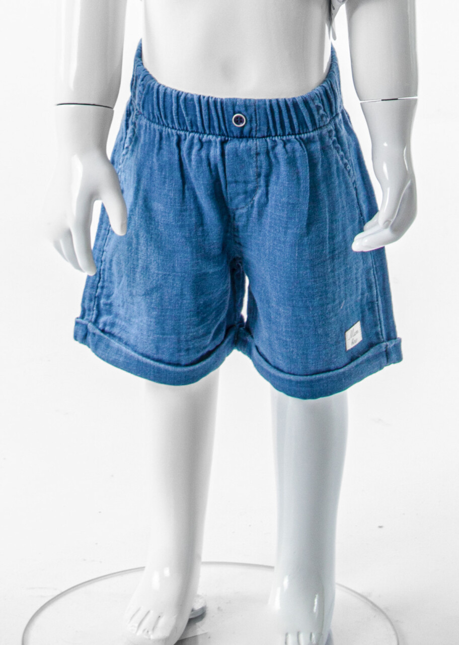 Erkek Çocuk Yazlık 3'li Alt Üst Takım 6-24 Ay 30115 Mavi - 7