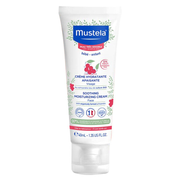 Mustela Soothing Çok Hassas Ciltler İçin Yüz Kremi 40 ml - Mustela