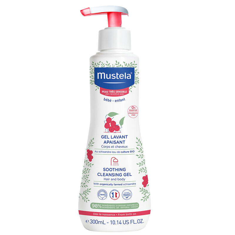 Mustela Soothing Çok Hassas Ciltler İçin Rahatlatıcı Şampuan 300 ml - 1