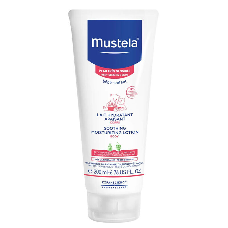 Mustela Soothing Çok Hassas Ciltler İçin Rahatlatıcı Vücut Losyonu 200 ml - 1