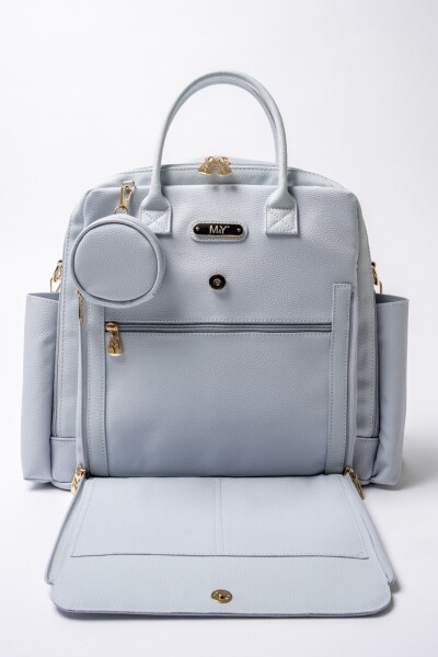 M&Y Maia Anne Bebek Bakım Sırt Çantası 7310 Mavi - 5