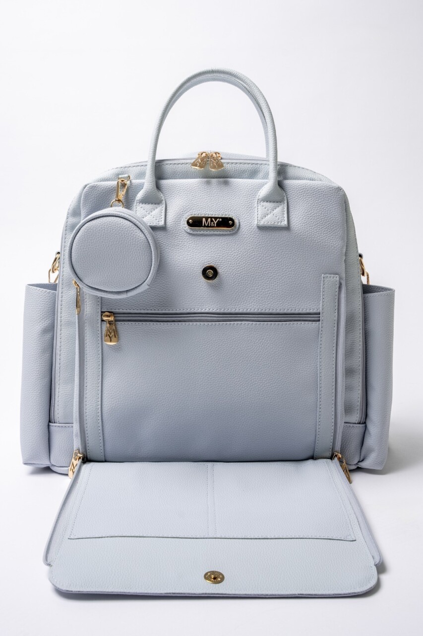 M&Y Maia Anne Bebek Bakım Sırt Çantası 7310 Mavi - 5