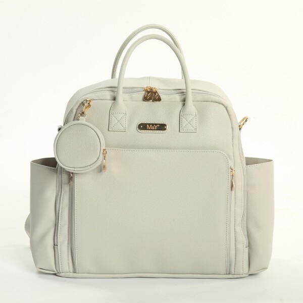M&Y Maia Anne Bebek Bakım Sırt Çantası 7310 Gri - M&Y