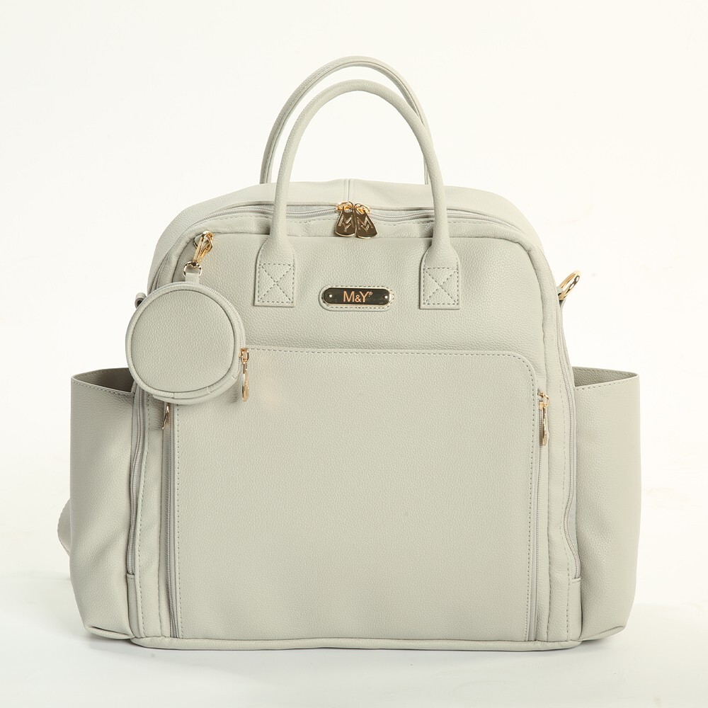 M&Y Maia Anne Bebek Bakım Sırt Çantası 7310 Gri - 1