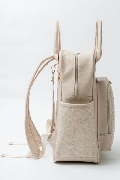 M&Y Mia Anne Bebek Bakım Sırt Çantası 7350 Krem - 3