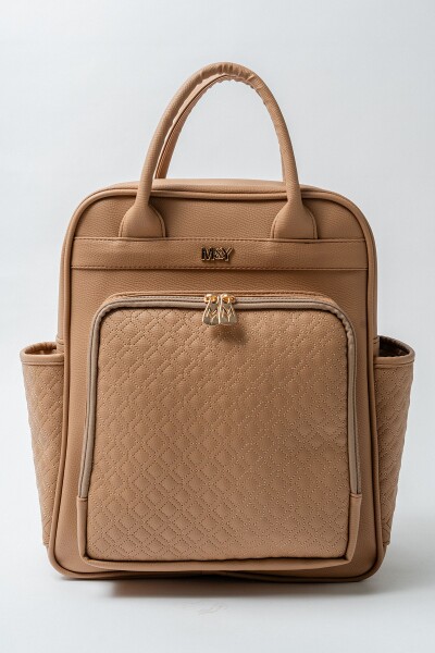 M&Y Mia Anne Bebek Bakım Sırt Çantası 7350 Taba - M&Y