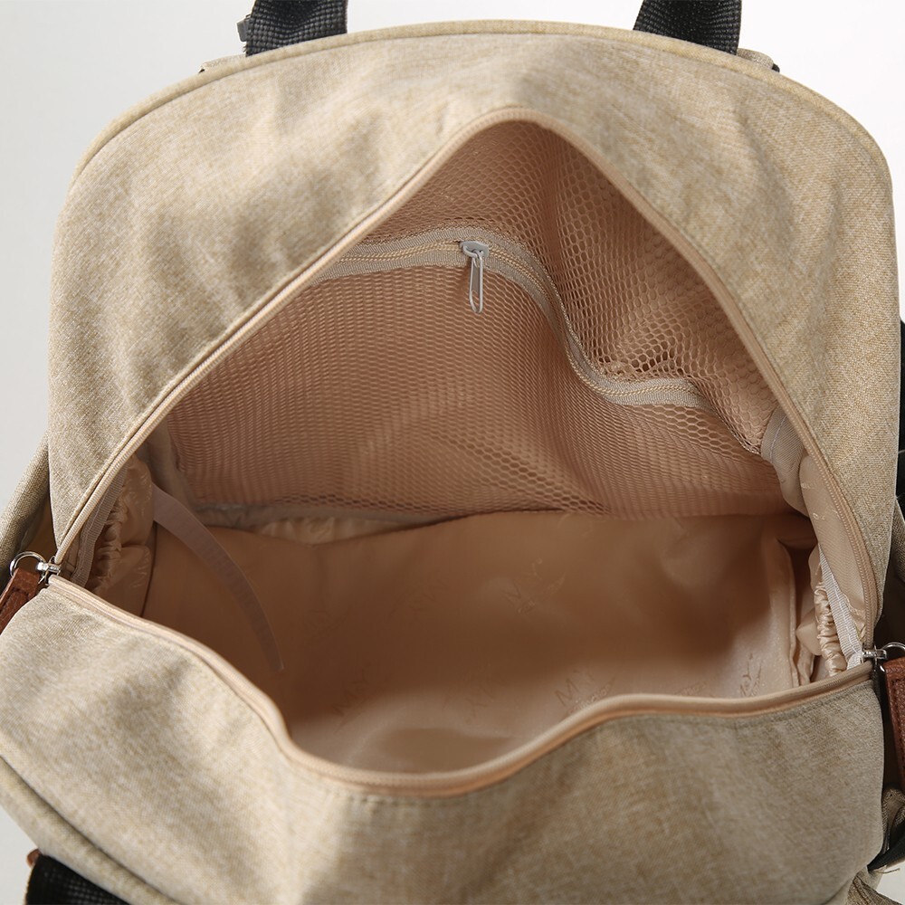 M&Y Lucky Anne Bebek Bakım Sırt Çantası 6690 Vizon - 4