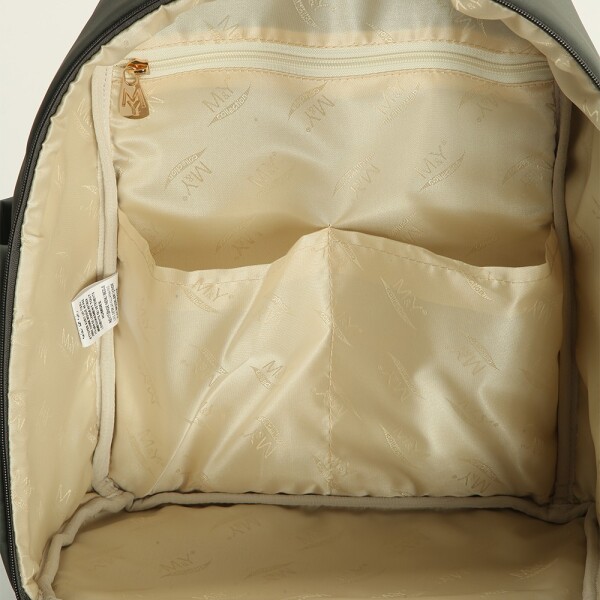 M&Y Diamond Anne Bebek Bakım Sırt Çantası 7345 Gri - 5