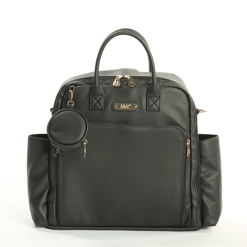 M&Y Maia Anne Bebek Bakım Sırt Çantası 7310 Siyah - 1