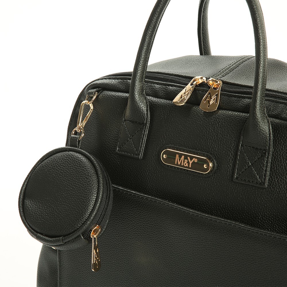 M&Y Maia Anne Bebek Bakım Sırt Çantası 7310 Siyah - 5