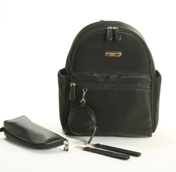 M&Y Diamond Anne Bebek Bakım Sırt Çantası 7345 Siyah - M&Y