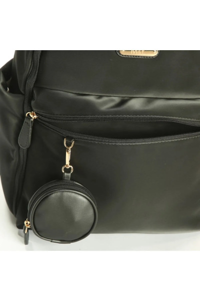 حقيبة ظهر للعناية بالأم والطفل من إم آند واي دايموند، رقم 7345، لون أسود - 4