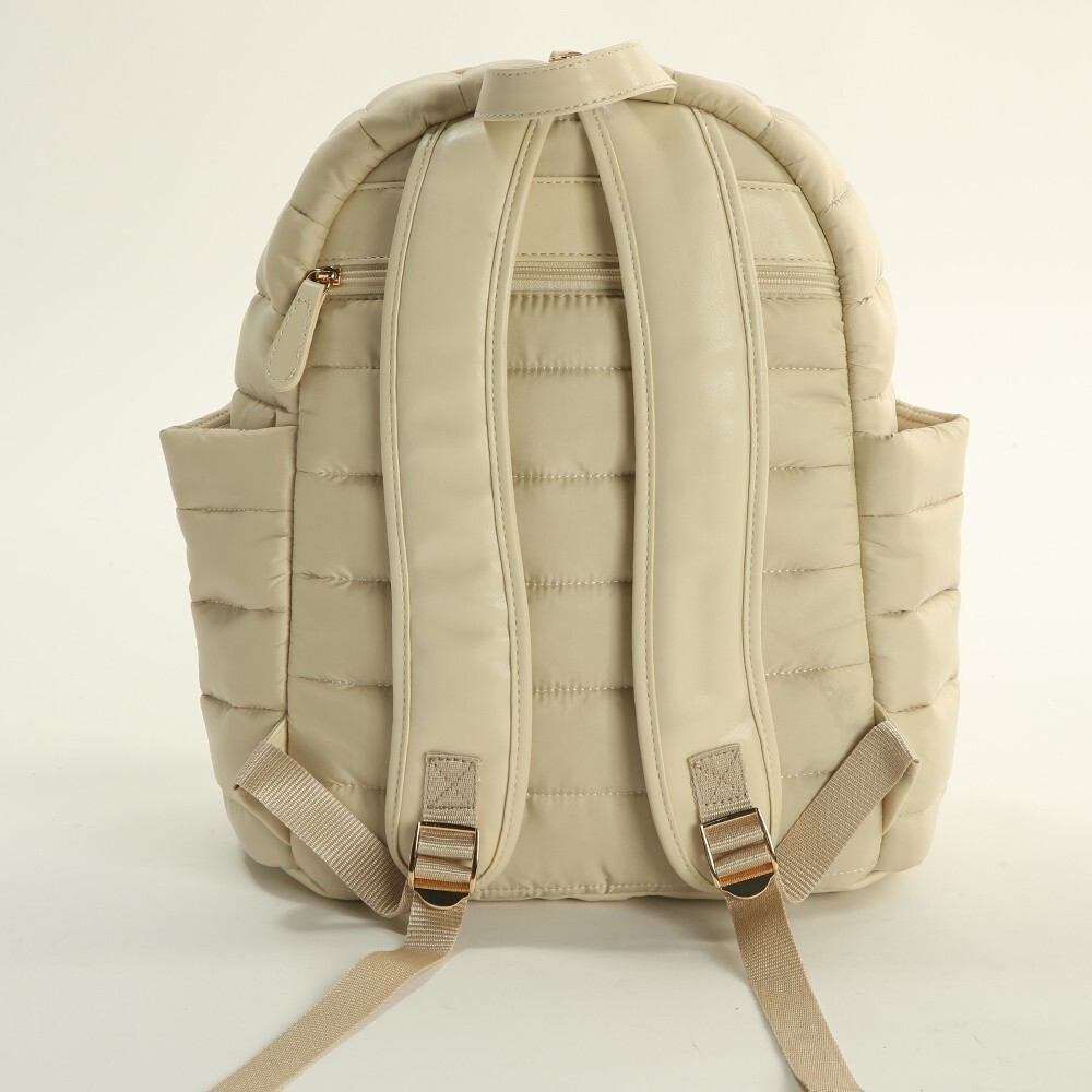 M&Y Puff Anne Bebek Bakım Sırt Çantası 7335 Krem - 2