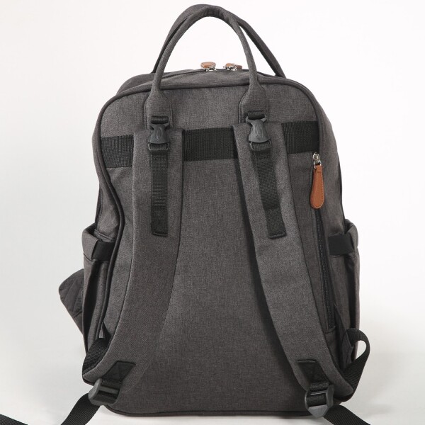 حقيبة ظهر للعناية بالأم والطفل من إم آند واي لاكي 6690 أسود - 2